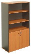 CSC2HD Rapid Worker Lockable Wall Unit. 900 W X 450 D X 1800 H. 2 Doors, 4 Shelves